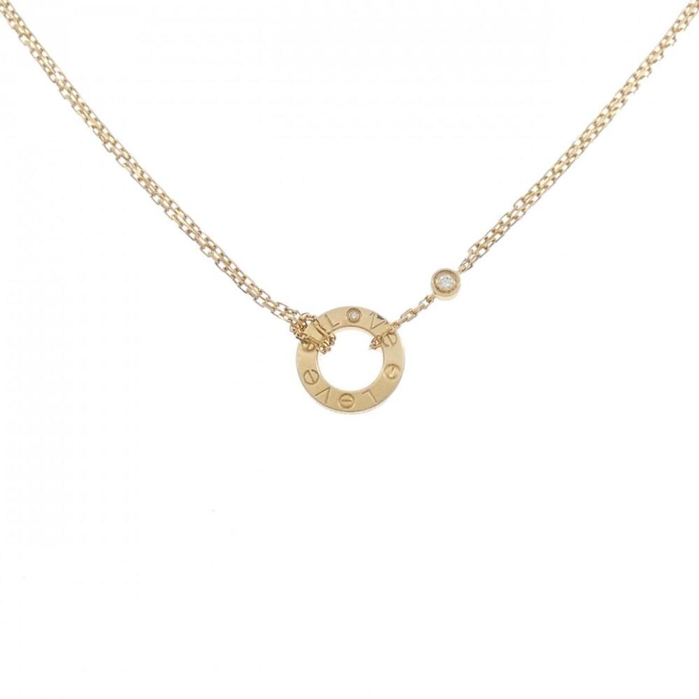 CARTIER Gold Love Necklace